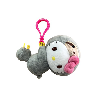 MASCOT CLIP-ON SLOTH TROPICAL ANIMAL