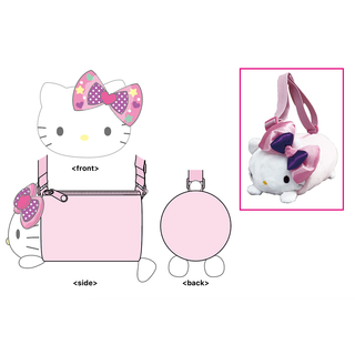 SHOULDER POUCH GIRLY RIBBON