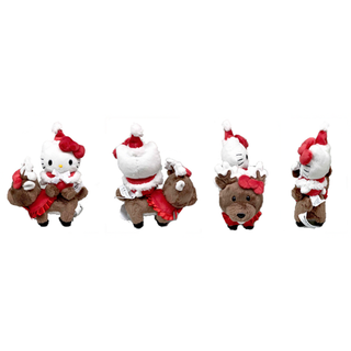 HELLO KITTY ON REINDEER