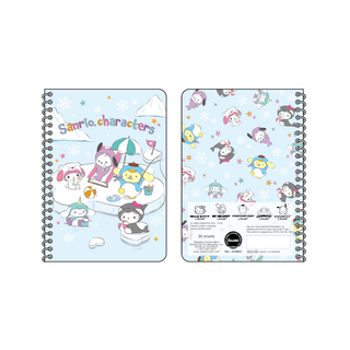 MINI SPIRAL NOTEBOOK ICE ISLAND MX