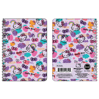 MINI SPIRAL NOTEBOOK COLORFUL GRAFFITI KT
