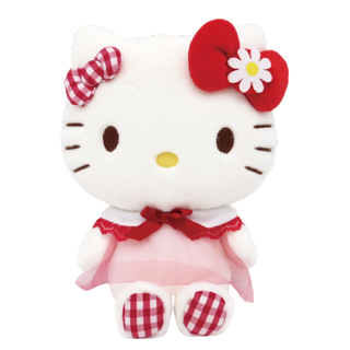 9 IN PLUSH W/WING GINGHAM KT