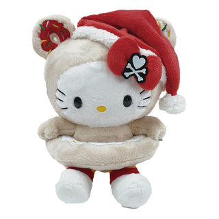 8 IN PLUSH DONUT KT TOKIDOKI CHRISTMAS