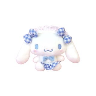 7 IN PLUSH CAF? GINGHAM CN