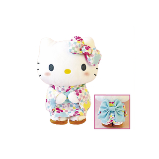 8 IN STANDING PLUSH PASTEL YUKATA KT
