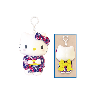 MASCOT CLIP-ON MORNING GLORY YUKATA KT