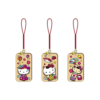 WOODEN MASCOT KEYRING AST JAPAN POP KT