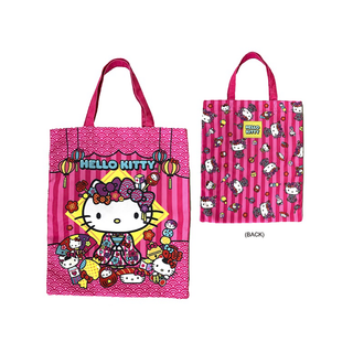 POLYCOTTON TOTE JAPAN POP KT
