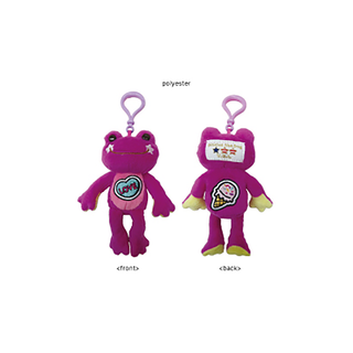 MASCOT CLIP-ON PURPLE USA PICKLES