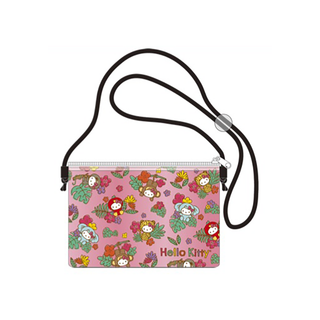 VINYL SHOULDER POUCH TROPICAL ANIMAL