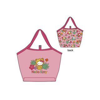 VINYL HANDBAG TROPICAL ANIMAL