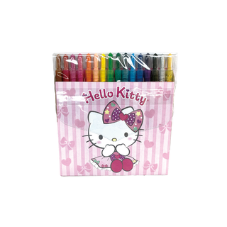 16C TWIST UP CRAYON GIRLY RIBBON