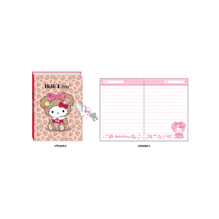 LOCKING DIARY LOVELY BEAR KT