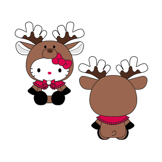 24 IN PLUSH REINDEER KT