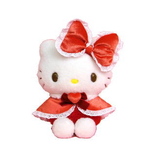 8 IN PLUSH GIRLY CAPE KT