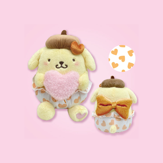 7 IN PLUSH HEART SHORTS PN