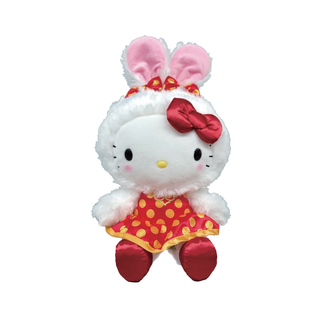 8 IN PLUSH WHITE RABBIT CNY KT