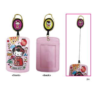 CARD CASE W/KEY REEL JAPAN POP KT
