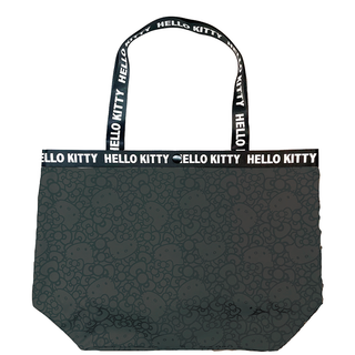 SHOULDER TOTE BAG BLACK SHARP KT