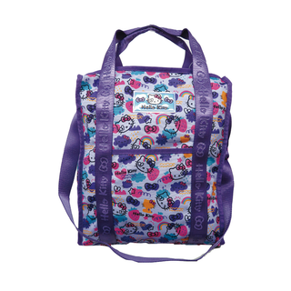 SHOULDER TOTE BAG COLORFUL GRAFFITI KT