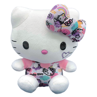 7 IN PLUSH COLORFUL GRAFFITI KT