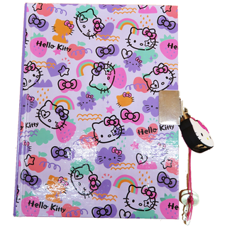 LOCKING DIARY COLORFUL GRAFFITI KT