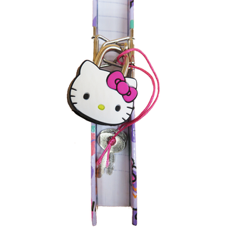 LOCKING DIARY COLORFUL GRAFFITI KT