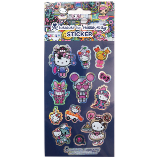 EMBOSSED HOLOGRAM STICKER TOKIDOKI KT