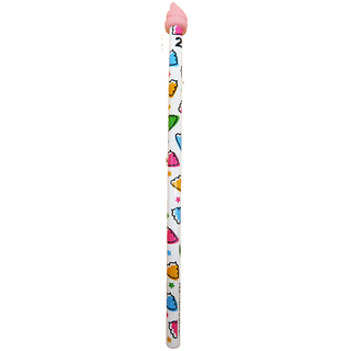 PENCIL W/POOP ERASER FUNNY STATIONERY