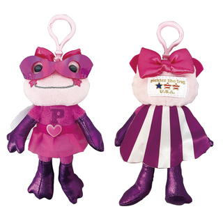 MASCOT CLIP ON PINK SUPER PICKLES