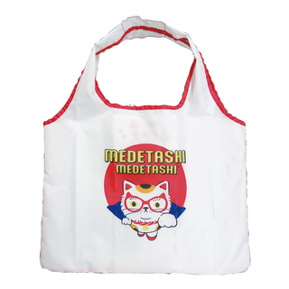 FOLDABLE SHOPPING BAG SUPER LUCKY CAT