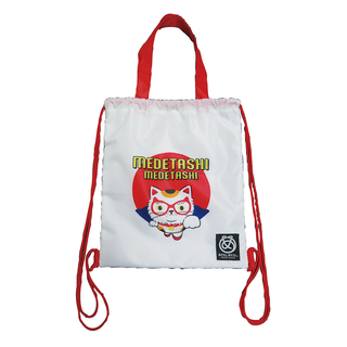 DRAWSTRING BAG SUPER LUCKY CAT