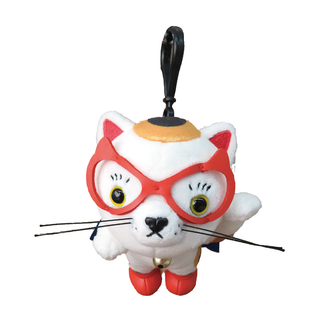 MASCOT CLIP ON SUPER LUCKY CAT