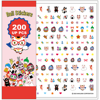 PETITE NAIL STICKER SUPER LUCKY CAT
