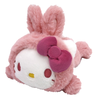 5 IN PLUSH FLUFFY RABBIT KT