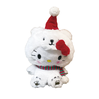 MASCOT PLUSH WHITE POLAR BEAR KT