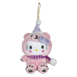MASCOT ORNAMENT PINK POLAR BEAR KT