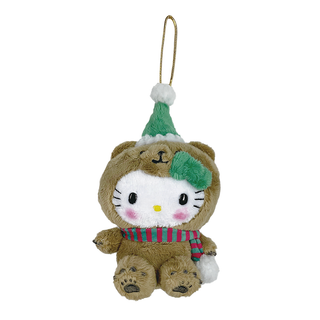 MASCOT ORNAMENT BROWN POLAR BEAR KT