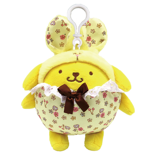 MASCOT CLIP ON FLOWER BUNNY PN