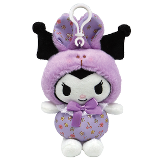 MASCOT CLIP ON FLOWER BUNNY KU