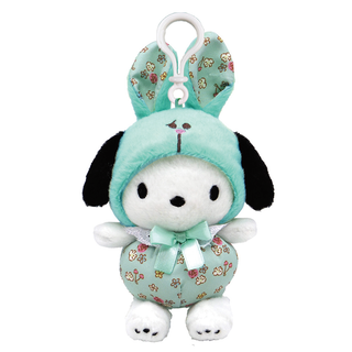 MASCOT CLIP ON FLOWER BUNNY PC