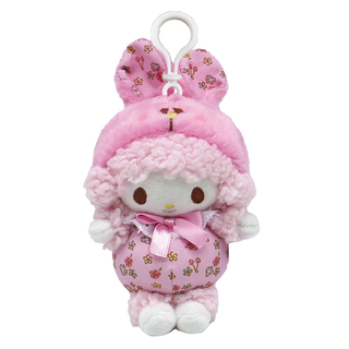MASCOT CLIP ON FLOWER BUNNY MP