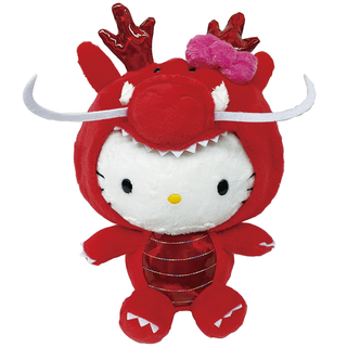 10 IN PLUSH RED DRAGON KT