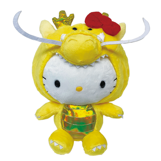 10 IN PLUSH YELLOW DRAGON KT