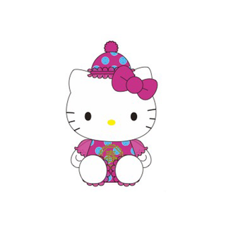 MASCOT PLUSH DRESS PINK CNY KT