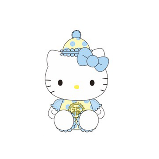 MASCOT PLUSH DRESS YELLOW CNY KT