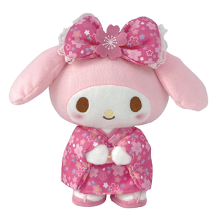 9 IN STANDING PLUSH SAKURA KIMONO MM