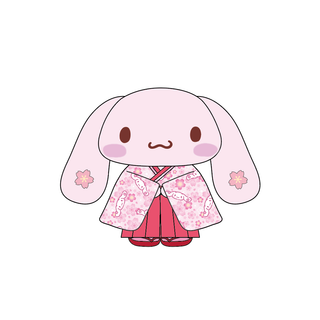 10 IN STANDING PLUSH CN SAKURA KIMONO MX