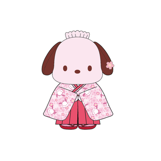 10 IN STANDING PLUSH PC SAKURA KIMONO MX