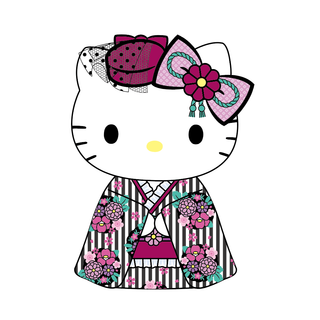 BEAN DOLL RETRO MODERN KIMONO KT